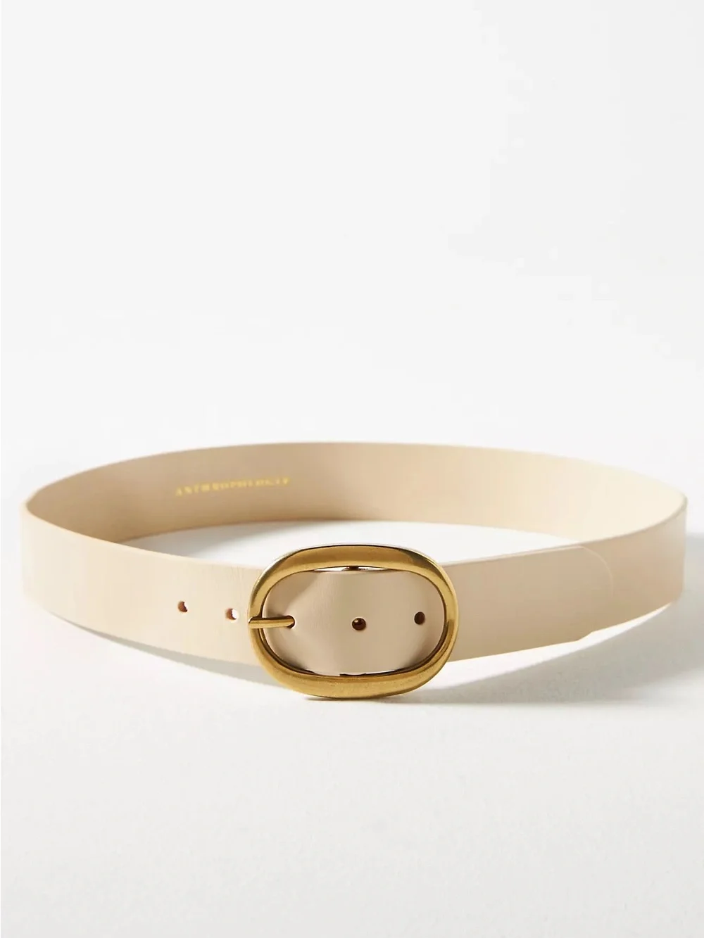 Anthropologie Oval Buckle Belt